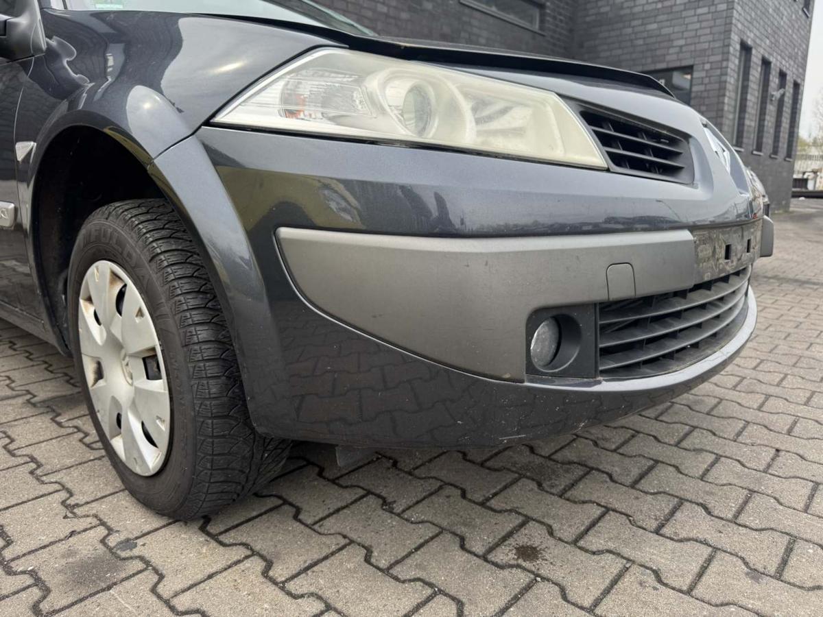 Renault Megane 2 original Sto&szlig;stange Stossf&auml;nger vorn TEB66 Graphitschwarz Facelift Bj.2006